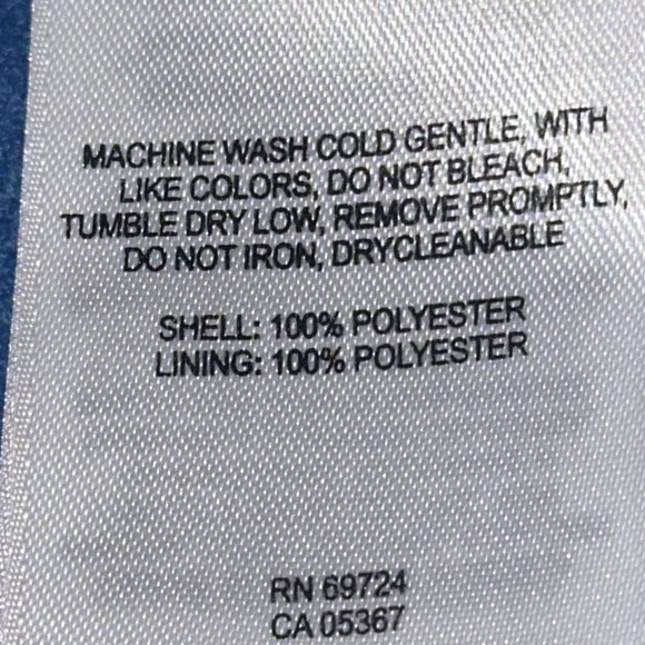 Men's Columbia Blue Half‎ Zip Fleece Jacket Size Small - Picture 5 of 5